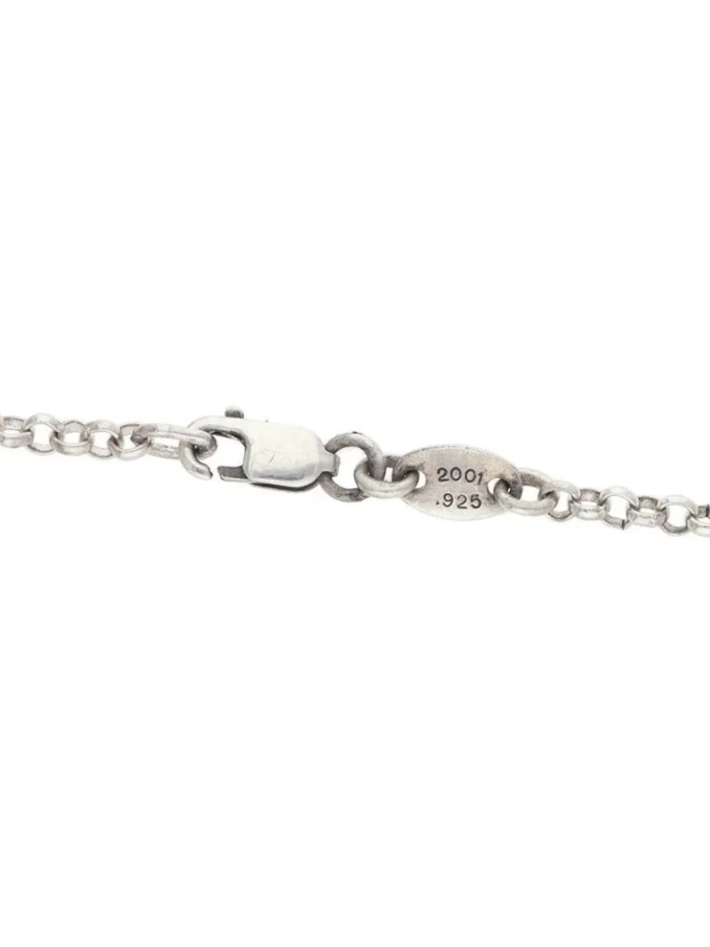 Chrome Hearts Neckchain Roll Chain Silver Necklace